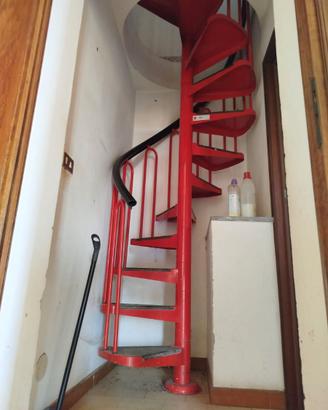 scala a chiocciola in ferro