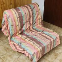 POLTRONA LETTO CON DOGHE CM 193 X 80 CON RUOTE