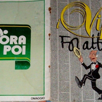Album figurine vip di Forattini vintage 80 satira