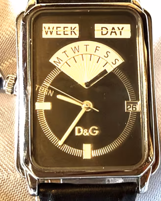 Orologio D&G Seaquest DW0124 Vintage Raro