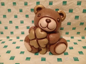 teddy marrone con quadrifoglio thun brown  
