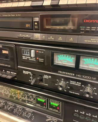 Deck piastra cassette telefunken hf1000 revisionat
