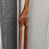 giraffa in legno 