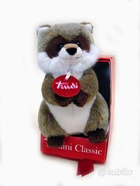 Peluche trudi trudino procione