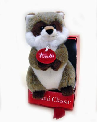 Peluche trudi trudino procione