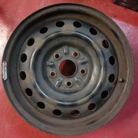 4 cerchi  ferro Toyota 6,50Jx16 ET45 5x114,3 Ø60,1