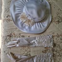 guanti e cappello da sposa 