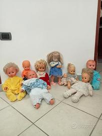 Bambola Giocattolo Collezione Stock Vintage