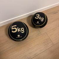 Palle mediche decathlon 3kg e 5kg