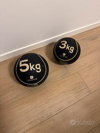 Palle mediche decathlon 3kg e 5kg