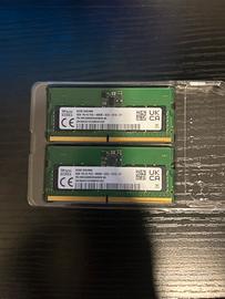 16 Gb Ram DDR5 4800 per NOTEBOOK