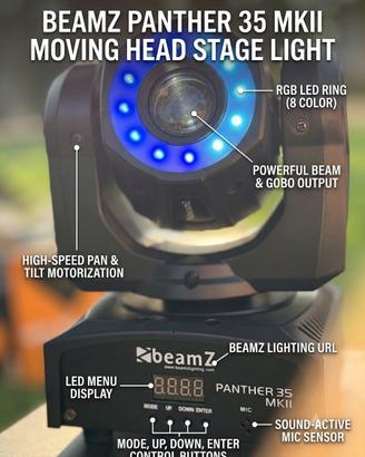 Testa Mobile LED BeamZ Panther 35 MKII DMX