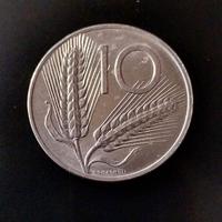 10 Lire 1982 Spighe di Grano Italia