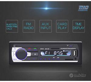 AUTORADIO 1 DIN BLUETOOTH MP3 USB SD AUX