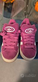 Adidas Campus fucsia/amarena tg 35,5