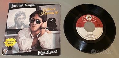 VINILE 45 Giri Gilbert Montagné