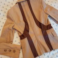 FLAVIO CASTELLANI giacca blzaer cotone pelle XS/S