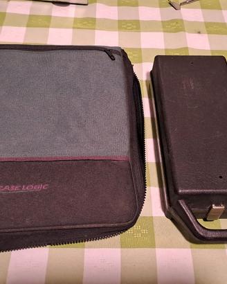 Porta CD in Stoffa x 200 CD + porta cassette st. 4