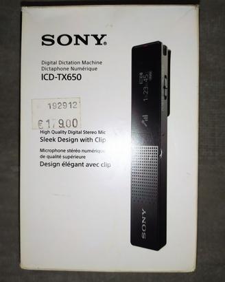 Registratore Portatile Sony