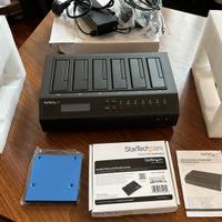 USB 3.0/eSATA 1:5 SATA HDD Duplicator Dock