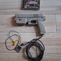 Pistola Namco + gioco Time Crisis