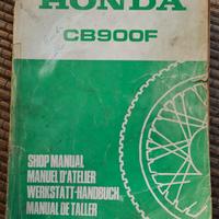 manuale officina moto Honda CB900F