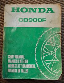 manuale officina moto Honda CB900F