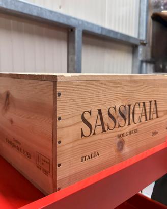 Sassicaia 2016 Supertuscan - Cassa OWC6