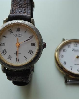 Coppia di orologi vintage