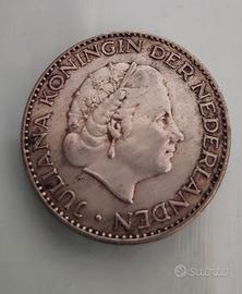 moneta argento 1 fiorino 1957