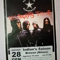 HARDCORE SUPERSTAR (Poster originale Tour 2004)