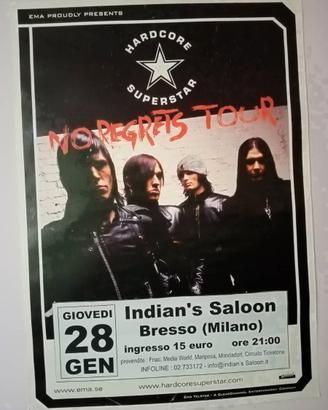 HARDCORE SUPERSTAR (Poster originale Tour 2004)