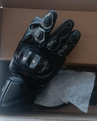 Guanti moto pelle racing XL nuovi