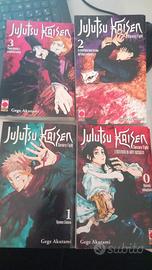 Jujutsu Kaisen 0, 1, 2, 3 volumi