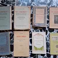 LIBRI SCOLASTICI ANNI 1930, 1940, 1950