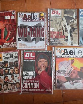 7 riviste aelle magazine hip hop rap anni 90/00