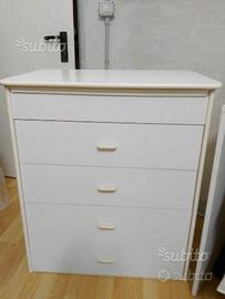 Cassettiera fasciatoio con vaschetta CAM