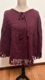 Mantellina Poncho in maglia