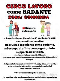 Cerchi una badante?Eccomi