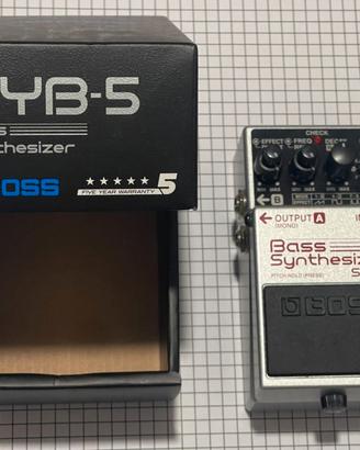 BOSS SYB-5 Effetto Sintetizzatore a pedale Basso