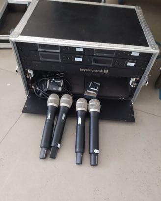 Radiomicrofoni Beyerdynamic TG500 +Splitter WA-AS4