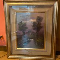 F. Mancini - Olio su tela - Mulino - metà ‘900