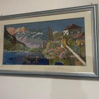 Quadri mezzo punto con cornice