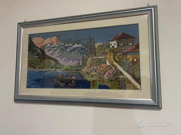 Quadri mezzo punto con cornice