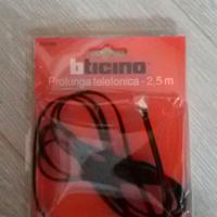Prolunga telefonica RJ11 da 2,5 m BTicino