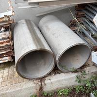 Tubo Inox Aisi 304 d 402mm