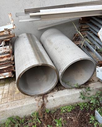 Tubo Inox Aisi 304 d 402mm
