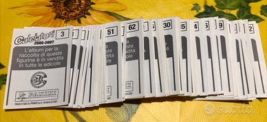 Lotto di 100 figurine 2006-07