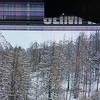 Televisore per parti di ricambio