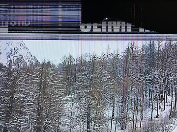 Televisore per parti di ricambio